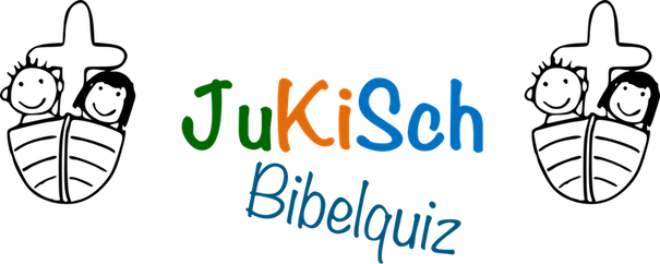 JuKiSch Bibelquiz Überschrift und JuKiSch-Logo