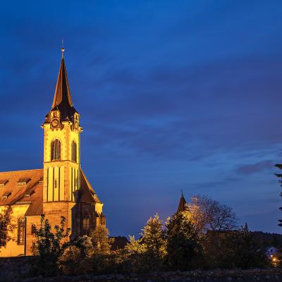 Kirche Bei Nacht