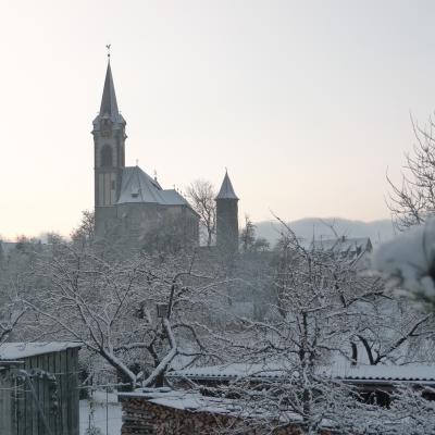 Kirche Im Winter