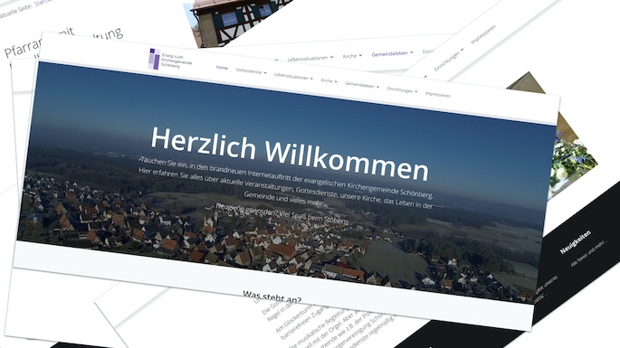 Unsere Kirchengemeinde im Internet