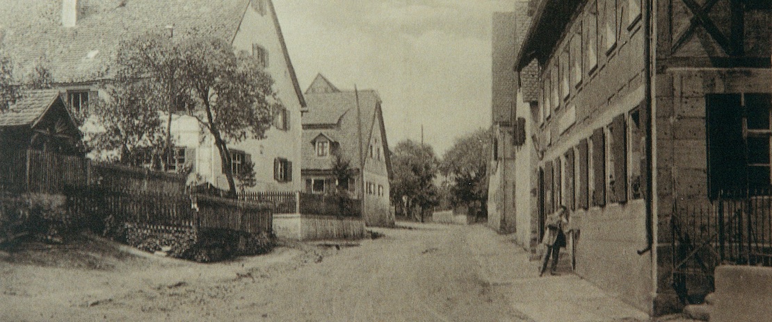 Alter Straßenzug in Schönberg