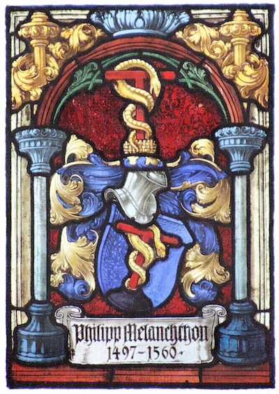 Kirchenfenster Melanchthon