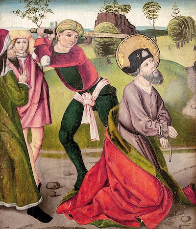 Gemälde: Jakobus vor Enthauptung