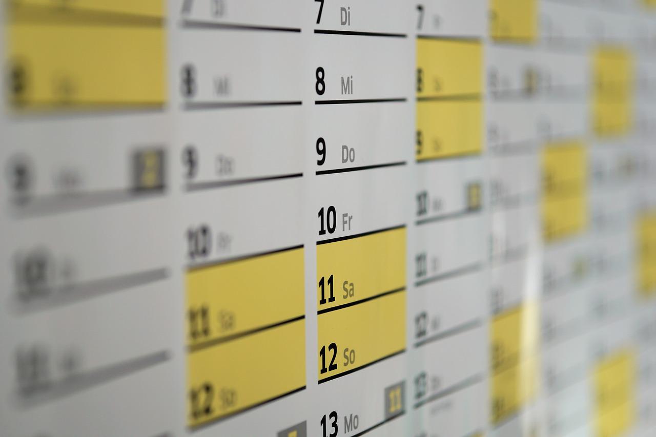 Kalender Symbolbild